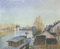 Banks of the Loing , April