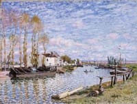 The Loing at Saint-Mammes