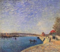 Saint-Mammes and the River Loing