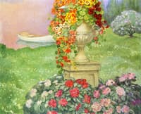 Garden with Urn