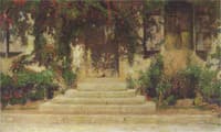 Doorway into the House