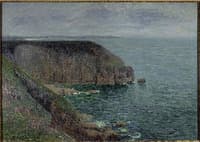 Cliffs in Gray weather