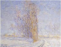 Landscape in snow