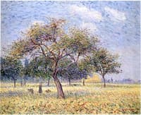 Apple Trees in October