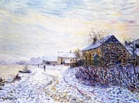 Snow at Tournedos-sur-Seine