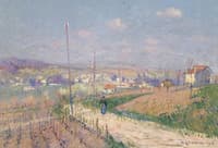 Village in Spring