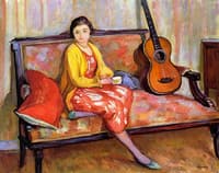 Nono and a guitar