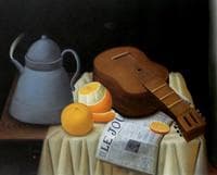 Still Life with Le Journal