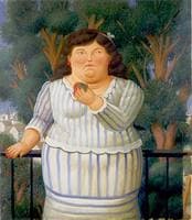 Woman on the Balcony