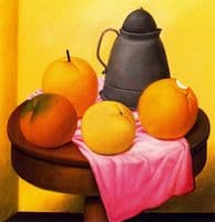 Still Life with Fruits and Pot