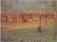 Sunset at the Petit Place Gravelines