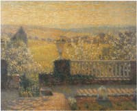 Terrace in Springtime