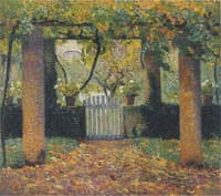 Porte du Potager dans Tonnelle