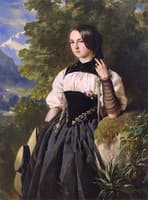 A Swiss Girl from Interlaken