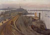 Twilight, the Naval Base, Granton