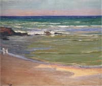 Evening on the beach