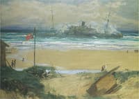 The wreck of the SS Delhi