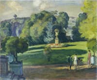 Women in the Gardens at St Cloud
