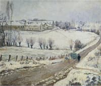 The Farm at Lagny in Winter