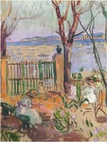 Garden by the sea in St Tropez
