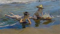 Children on the Beach