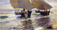 The Arrival of the Boats