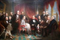 Washington Irving and His Literary Friends at Sunnyside