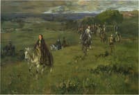 Night after the battle of Langside