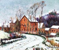 Snow at Puys near Dieppe