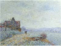 Tournedos-sur-Seine, Frost and Fog