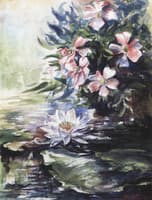 Wild Roses and Waerlily