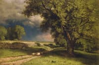 Landscape with Sheep