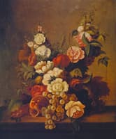 Still Life with Flowers and Fruit