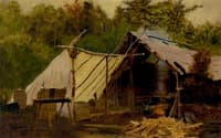 Camp in the Maine Woods, No. 3