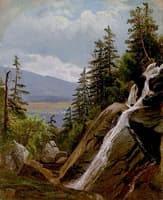 Mountain Waterfall