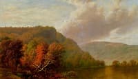 Autumn Scene, Bolton's Landing, Lake George