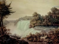 Niagara Falls: View of the American Fall, Taken from Goat Island