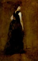 Woman in Black: Portrait of Maria Okey Dewing