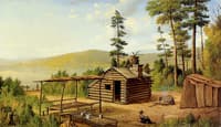 Watertown Camp, Albany Lake, Adirondacks, N. Y.
