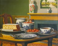 Tea, Cake and Strawberries
