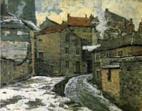 Village in Winter
