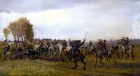 Horse Artillery, 1865. Going into Battle: Skirmish before Petersburg