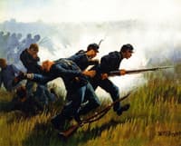 Study for 'The Rescue of the Colors'