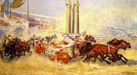 The Chariot Race from Ben Hur