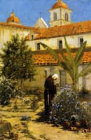 In the Garden, Santa Barbara Mission