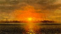 Sunset, New York Harbor