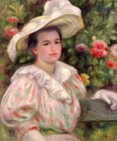 Girl among the Flowers