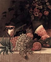 Fruit and Flower Still Life (A)