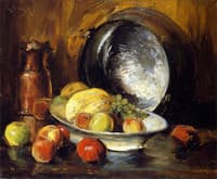 Still LIfe with Fruit and Copper Pot