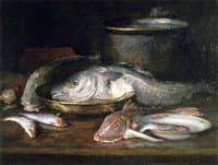 Still Life with Fish and Pot
